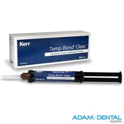 Kerr Temp-Bond Clear Automix 5ml Syringe & 10 tips