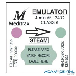 Meditrax Emulators Integrator Labels Class 6 400/pk