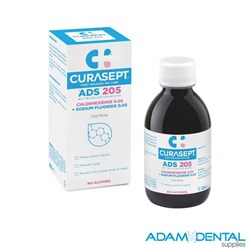 Curasept Chlorhexidine Mouth Rinse 0.05% Fluoride 200ml