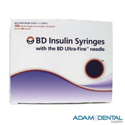 BD Precision Glide Needle 27g x 1 2 inch, 0.4mm x 13mm BD301801 100/pk