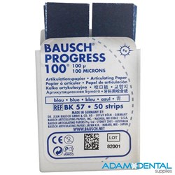 Bausch 100 Microns Blue BK57 Articulating Paper