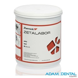 Zetalabor 2.6kg Tub Zhermack Dental Lab Putty