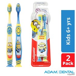 Colgate Kids Minions Double Toothbrushes 6+ years 6/pk