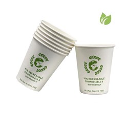Cyber Tech Paper Cup 180ml Biodegradable  1000/Box
