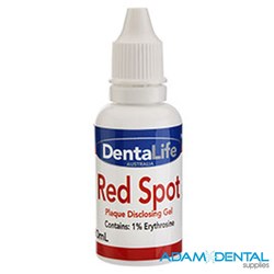 Disclosing Gel Red Spot Erythrosine 1% W V 30ml