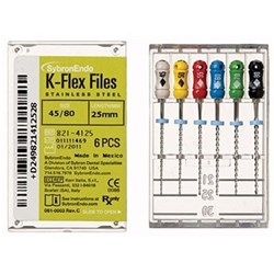 K FLEX FILES 21mm Size 15-40 Assorted Pack of 6