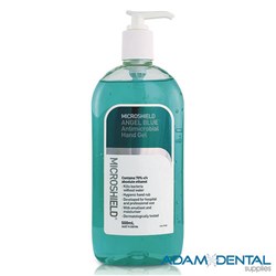 Microshield Angel Blue Antimicrobial Gel - Hand Sanitiser 500ml