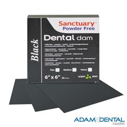 Sanctuary Rubber Dam Black Latex Medium