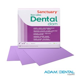 Sanctuary Rubber Dam NON LATEX Powder Free Medium