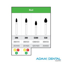 High Speed Diamond Burs Bud 5pk