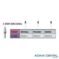 Illume 3 Step Zirconia Bur Prima