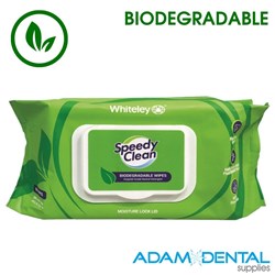 Whiteley Speedy Clean Wipes Biodegradable - Flatpack 100