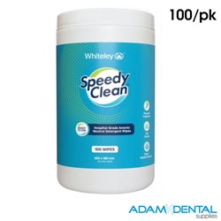 Speedy Clean Hospital Grade Neutral Detergent Wipes 100/pk