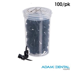 Black Mini Brush Tips 100pk 20pk