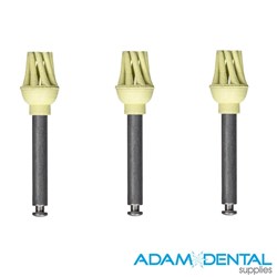 JIFFY Polisher Natural Medium Occlusal Twirl Pack of 3