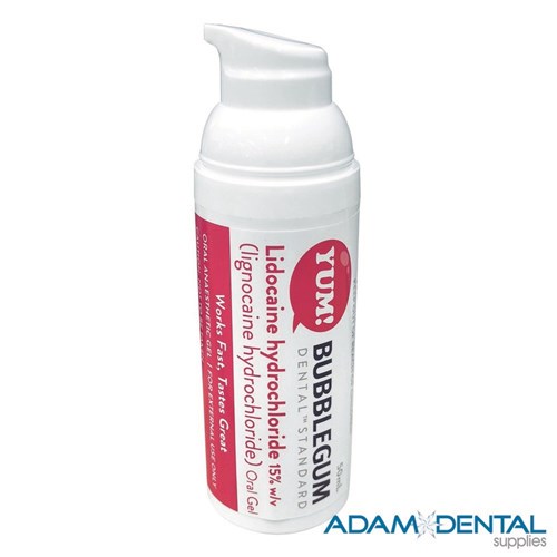 Bubblegum Flavoured Topical Anaesthetic Adam Dental Supplies Australia