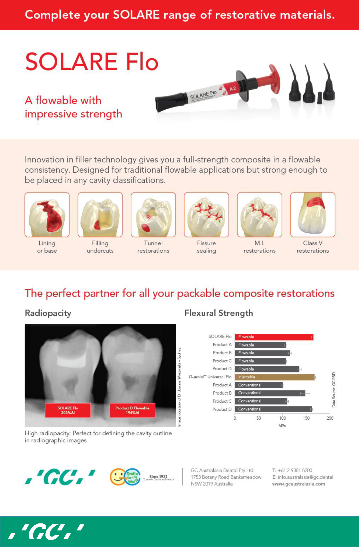 Solare Gc Shop GC Products at Adam Dental Supplies - Adam Dental Supplies Australia