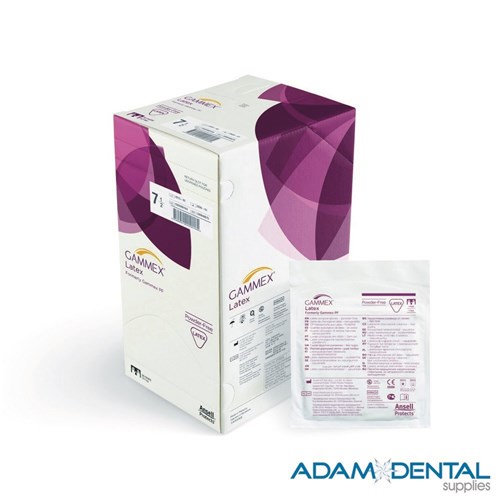 Ansell Gammex PF Sterile Latex Gloves 9 Purple NO RETURNS