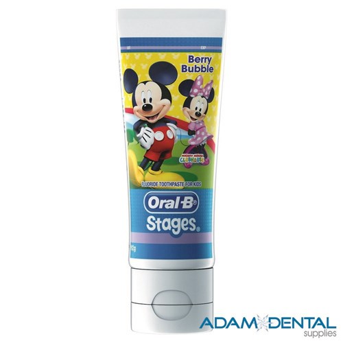 ORAL-B Mickey Mouse Berry Bubble Paste 92g 12/pk