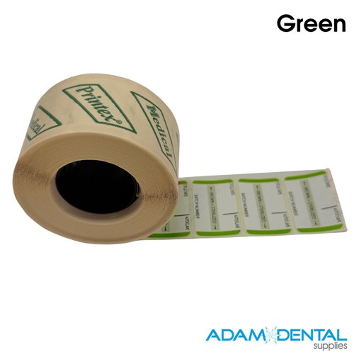 Printex Label Gun Process Indicator Labels Green-Model B
