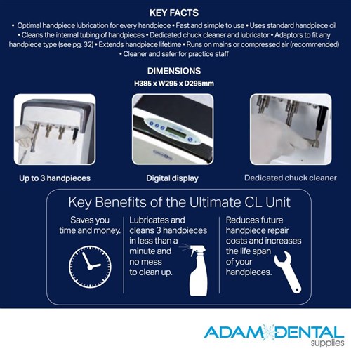 BA ULTIMATE CL1 DENTAL HANDPIECE OILER - Handpiece