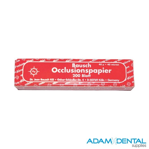 Bausch Articulating Strips Red