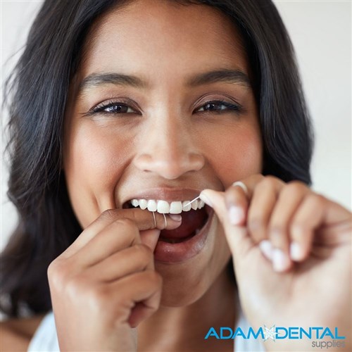 Colgate Total Mint Waxed Dental Floss 100m Value Pack