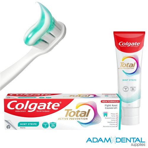 Colgate Toothpaste Total Mint Stripe 115g x 12