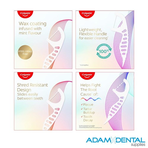 Colgate Total Floss Picks x 100pk