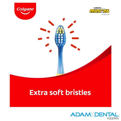 Colgate Kids Minions Double Toothbrushes 6+ years 6/pk