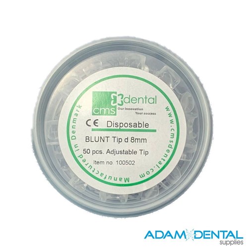 FlashMax Curing Light Tips 8mm 50/pack