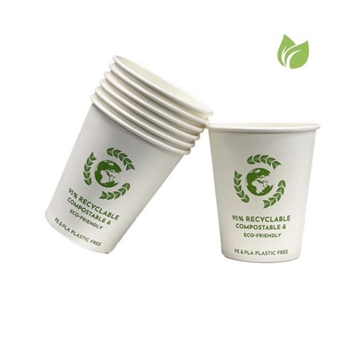 Cyber Tech Paper Cup 180ml Biodegradable  1000/Box
