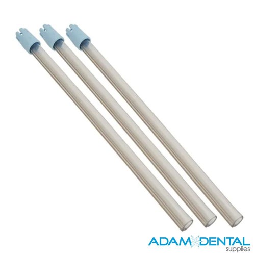 Cybertech Saliva Ejector 15cm Blue with Fixed Tip 100pk