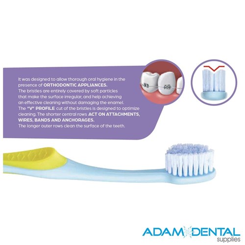 Curasept Specialist Toothbrush - Orthodontics 12/pk