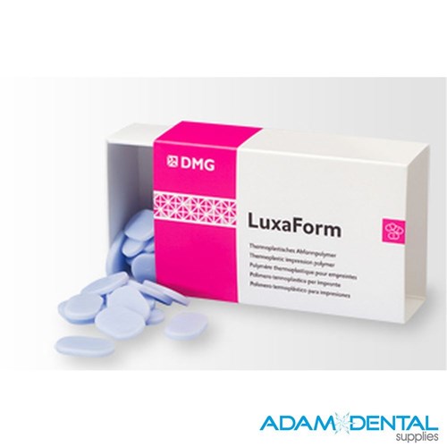 LUXAFORM Thermoplastic Polymer Impression Material x 72 Discs