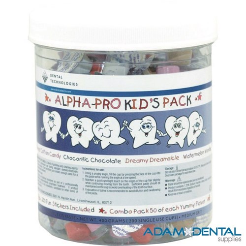 ALPHA PRO Kids Prophy Paste Cups