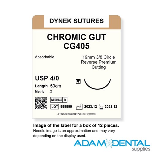 4/0 50cm 12/pk 19mm 3/8 Circ RC Premium