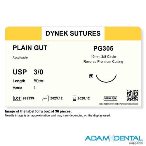 3/0 50cm 36/pk 18mm 3/8 Circ RC