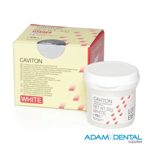 GC CAVITON White Jar 30g Temporary Filling Material