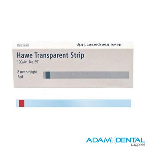 Straight 8mm x 100mm Red