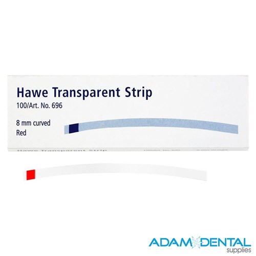 Curved 8mm x 73mm Red