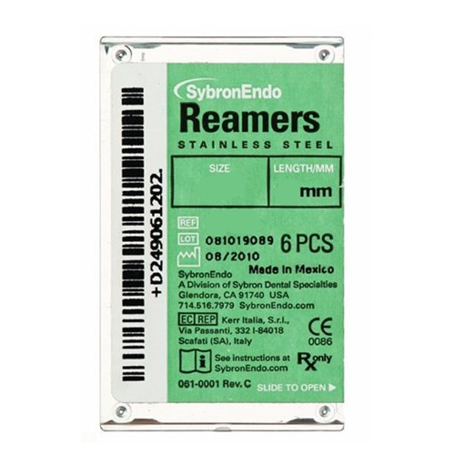 K REAMERS 21mm Size 30 Blue Pack of 6