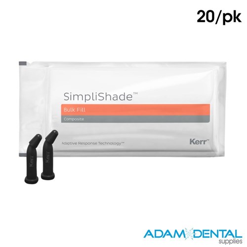 SimpliShade Bulk Fill Unidose Pack of 20 x 0.25g
