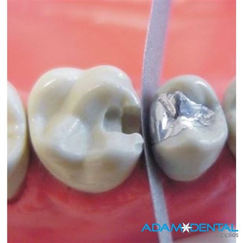 TDV Abrasive Steel Finishing Strips 12/pk