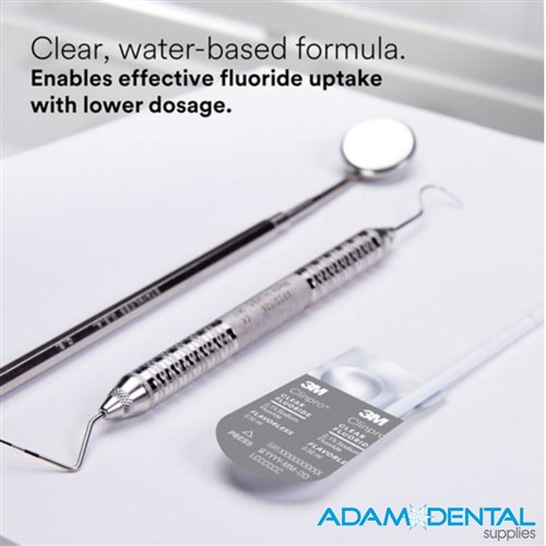 3M Clinpro Clear Fluoride Treatment, Various Flavours