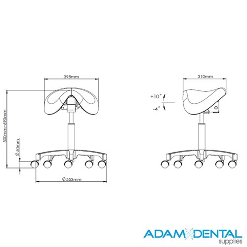 Winbex PICO Saddle Stool