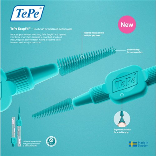Tepe EasyFit Interdental Brushes S/M