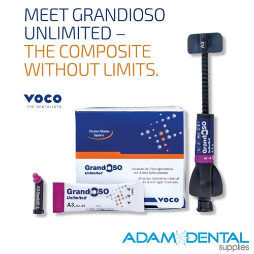 VOCO GrandioSO Unlimited 4.5g Syringes
