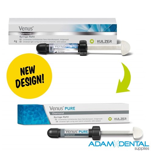 Kulzer Venus Diamond PURE Shades REFILLS