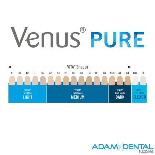 Kulzer Venus Diamond PURE Shades REFILLS